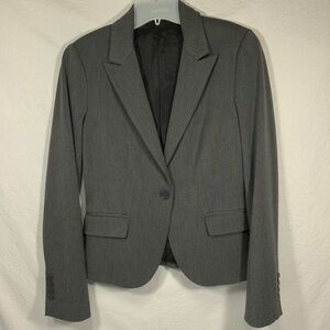 Express Gray Lined Blazer - Size 4